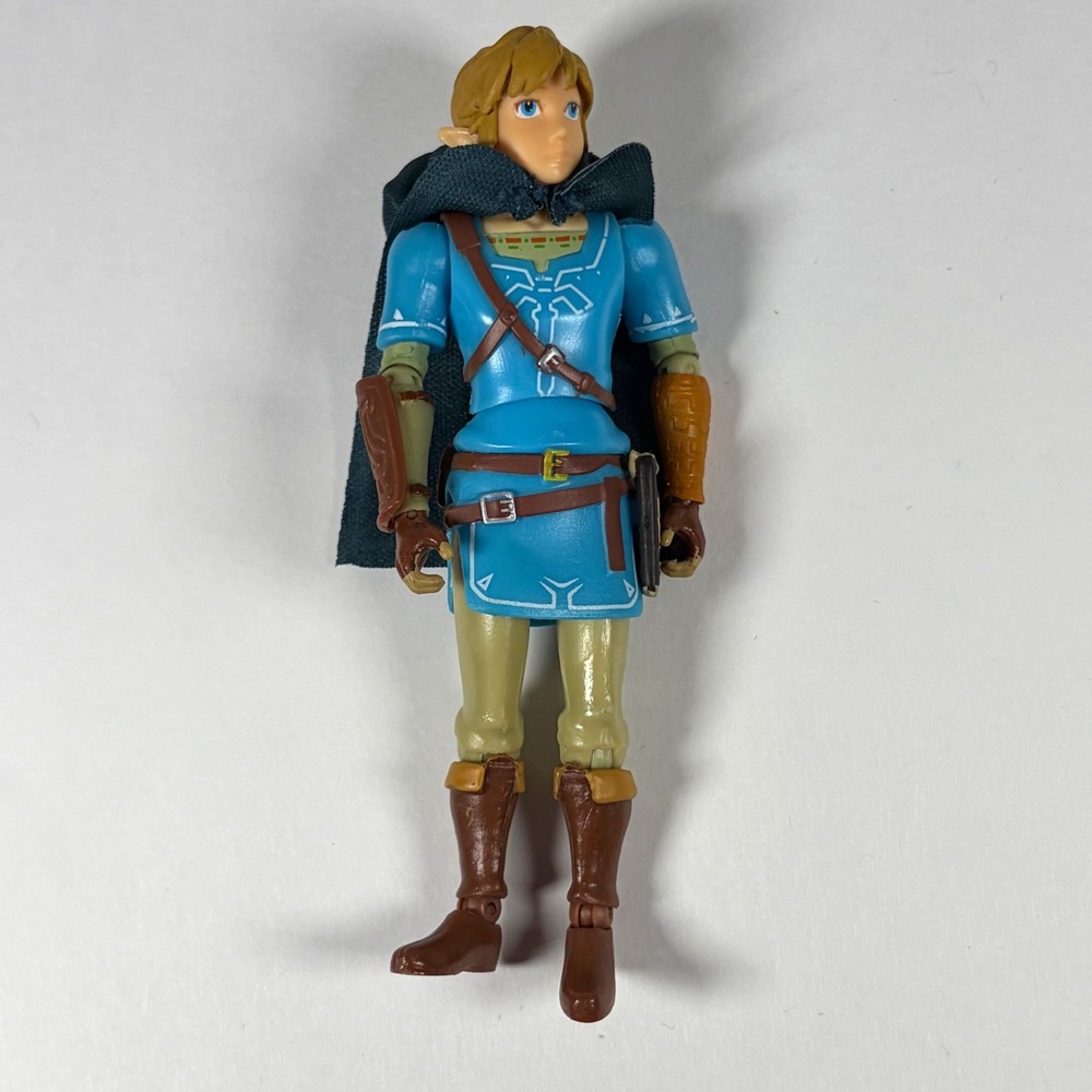Legend of Zelda Breath of the Wild Hooded Link Action Figure 4" Jakks Pacific